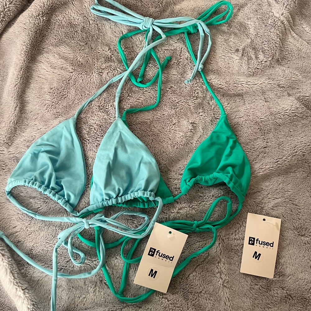 NWT Fused Hawaii Diamond Head Tops